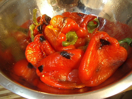 sült paprika